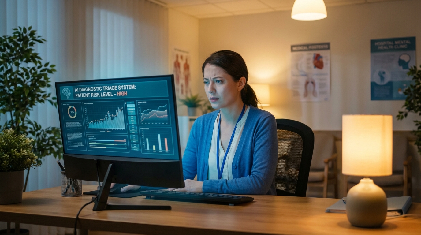 Healthcare AI screening controversy at Kaiser Permanente mental health clinic